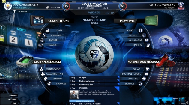 Football Club Simulator Game Free Download