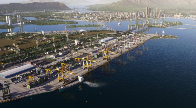 Cities Skylines II Bridges and Ports PC Game Free Download
