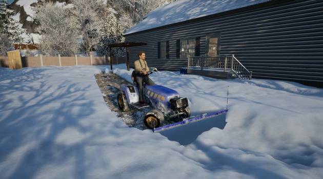 Snow Plowing Simulator PC Game Free Download