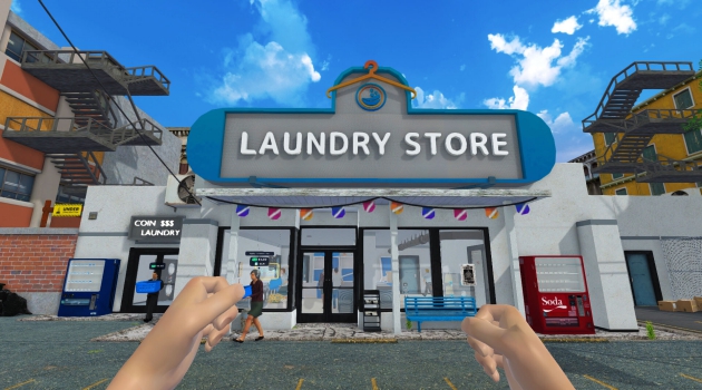 Download Laundry Store Simulator PC Free